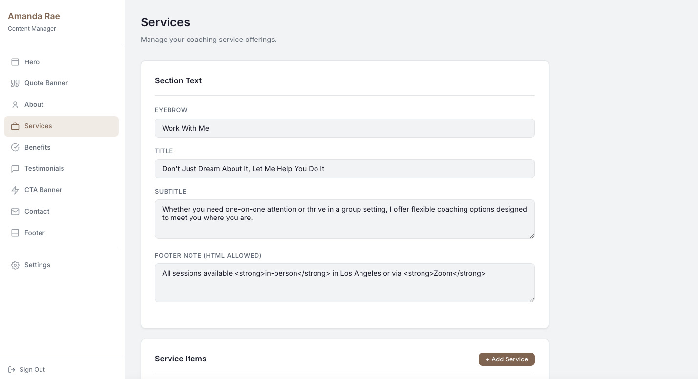 Content Management System