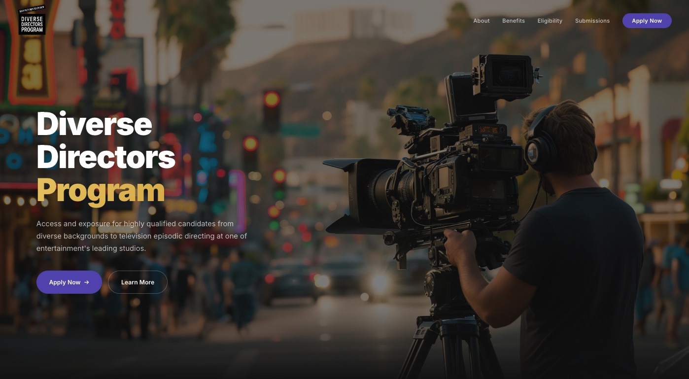Sony Pictures: Diverse Directors Program